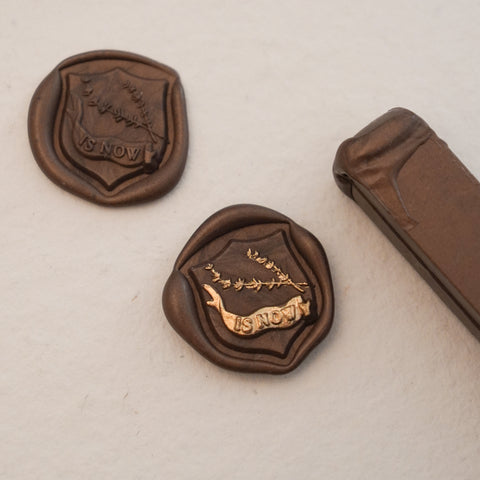 Thyme is Now wax seal