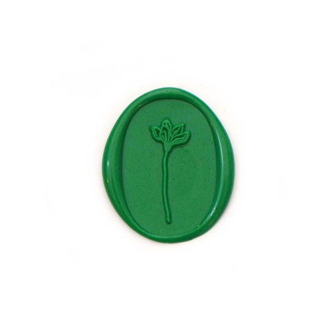 Emerald Green non wick wax stick