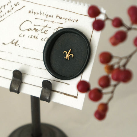Fleur De Lis Embossed Wax Seal