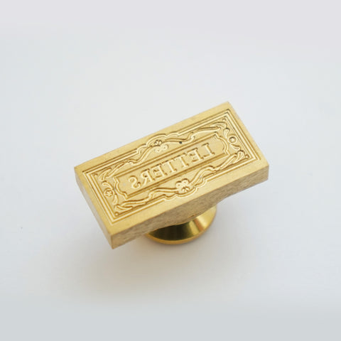 Letters Slot Stamp Head - Seconds