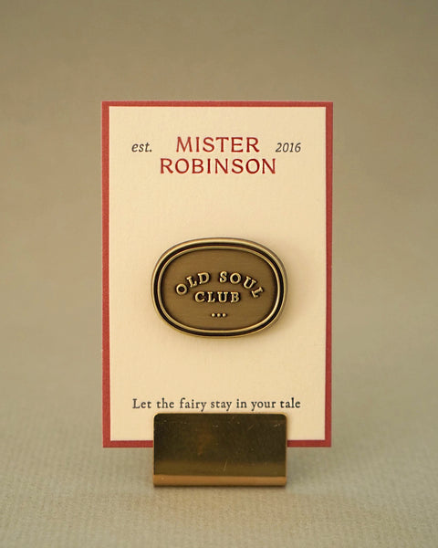 Old Soul Club Pin