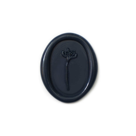 Oxford Blue Octagon Wax Beads