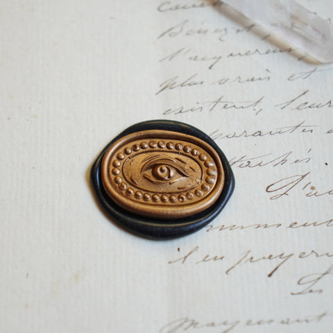 Eye Embossed Wax Seal