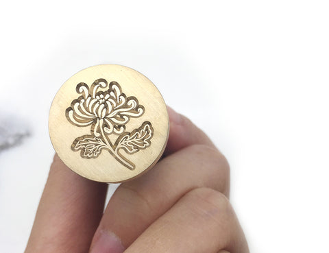 Chrysanthemum Wax Seal - misterrobinson
