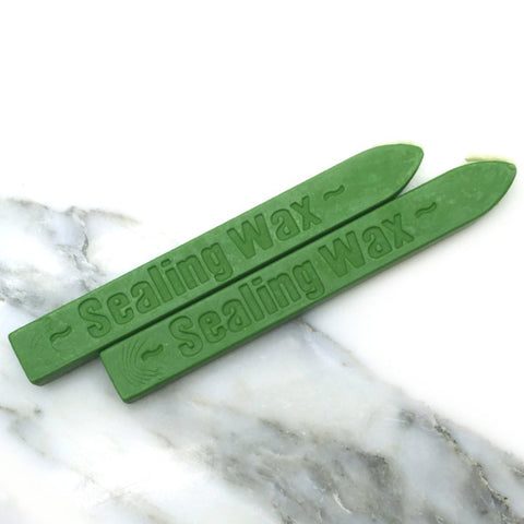 Parrot Green wick wax stick