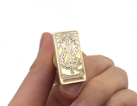 Ace of Swords Tarot Wax Seal - misterrobinson