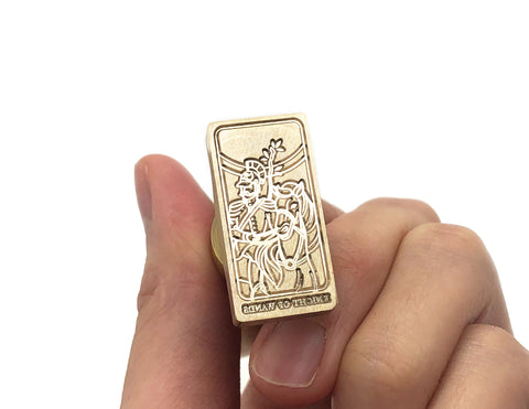 Knight of Wands Tarot Wax Seal - misterrobinson