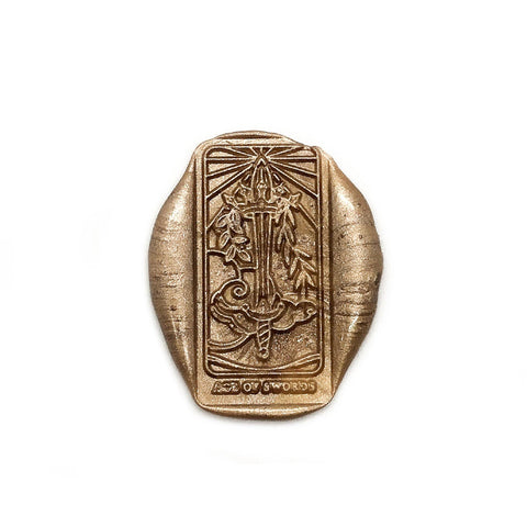 Ace of Swords Tarot Wax Seal - misterrobinson