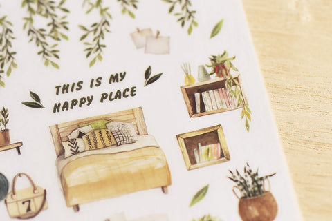 Plant Lover Home Transfer Sticker - MU - misterrobinson