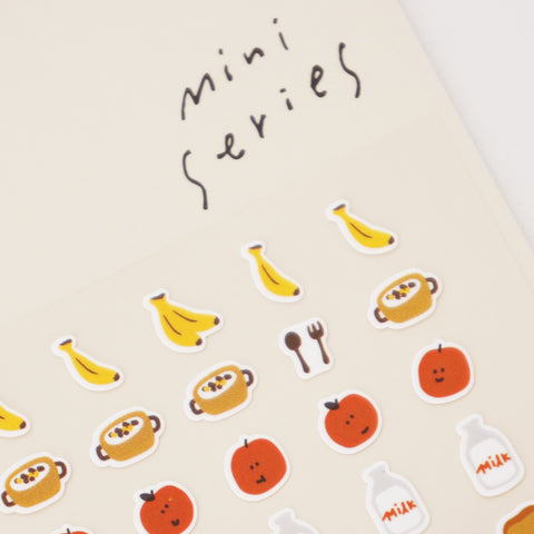 Breakfast Time Mini Sticker Sheet - Suatelier Design - misterrobinson