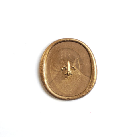 Fleur De Lis Embossed Wax Seal
