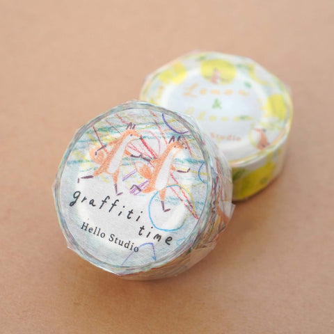 Graffiti Time Washi Tape - Hello Studio