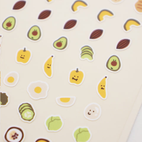 Healthy Buddies Mini Sticker Sheet - Suatelier Design - misterrobinson