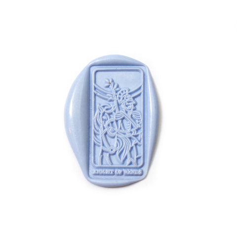 Knight of Wands Tarot Wax Seal - misterrobinson
