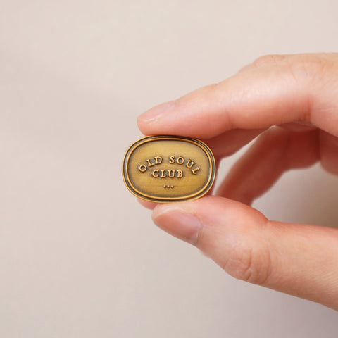 Old Soul Club Pin - misterrobinson