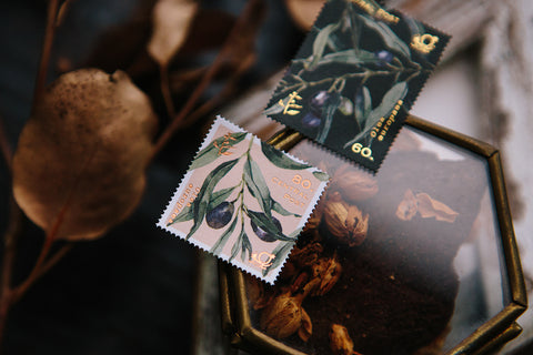Olive Postal Sticker Pack - OURS - misterrobinson