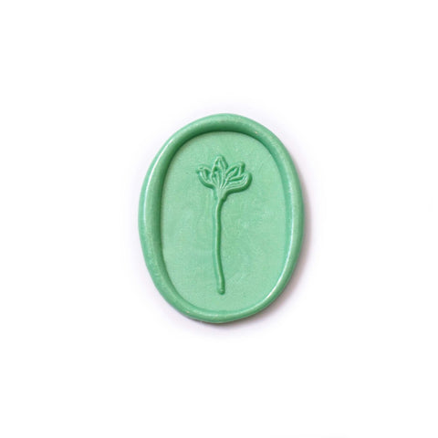Persian Green Octagon Wax Beads