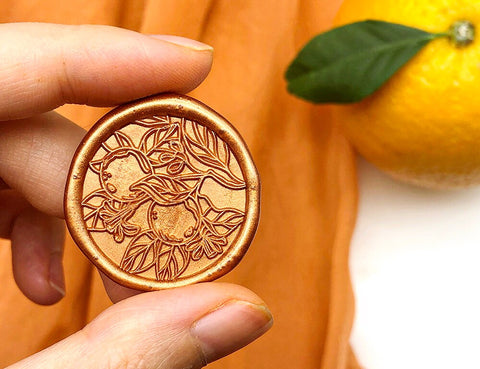 Orange Tree Wax Seal - misterrobinson