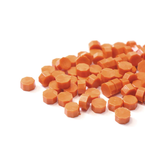 Pumpkin Pie Octagon Wax Beads - misterrobinson