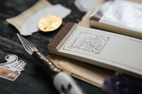 Specimen Slide Letterpress Label Book - OURS - misterrobinson