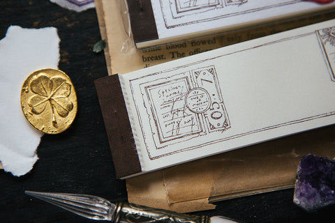 Specimen Slide Letterpress Label Book - OURS - misterrobinson