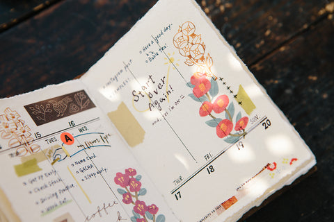 Summer Garden Washi Tape - OURS - misterrobinson