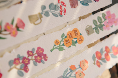 Summer Garden Washi Tape - OURS - misterrobinson
