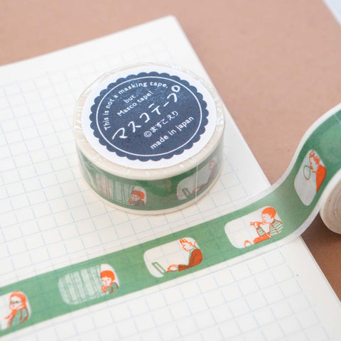 Train Washi Tape - Goat x Masco Eri