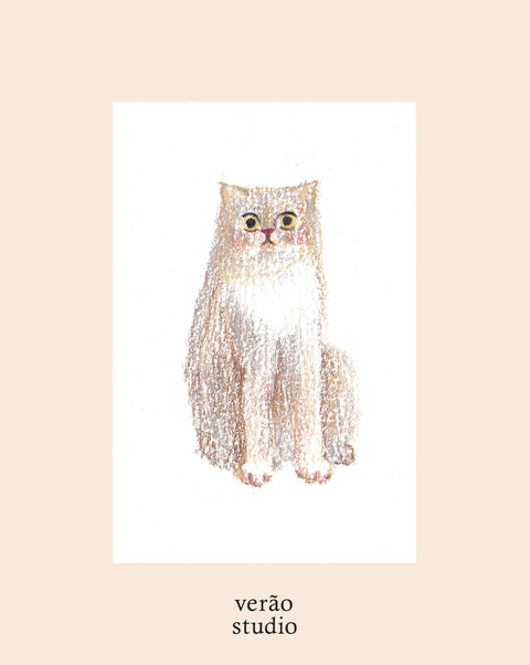 Custom Miniature Pet Portrait - Full Body