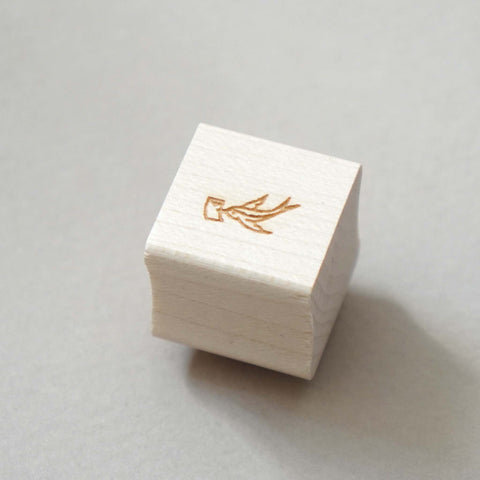 Mailer Bird Rubber Stamp