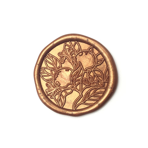 Orange Tree Wax Seal - misterrobinson