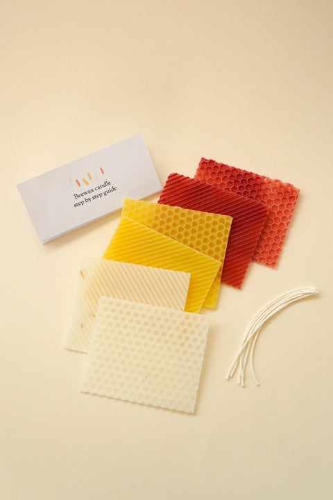 DIY Beeswax Candle Kit