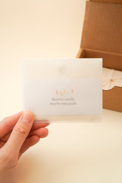 DIY Beeswax Candle Kit