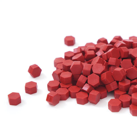 Classic Red Sealing Wax Beads - Quick Melt Formula