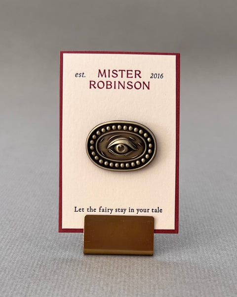 Eye Embossed Pin