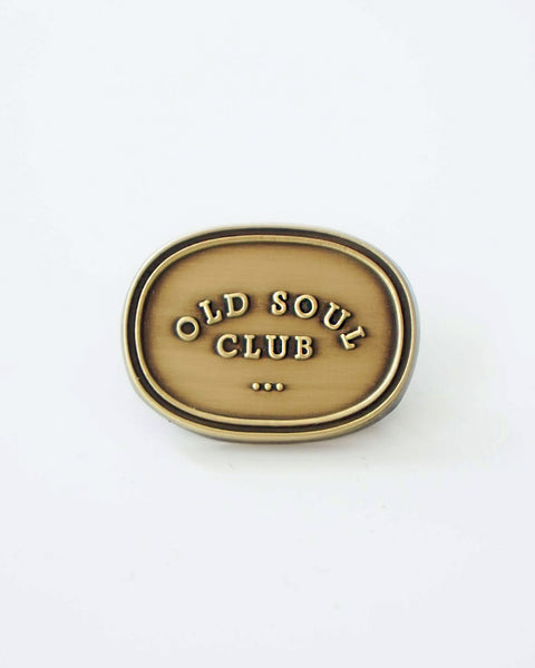 Old Soul Club Pin