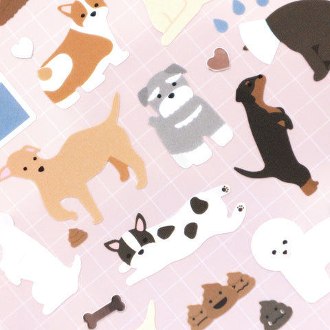 For the Love of Dogs Sticker Sheet - Suatelier Design - misterrobinson