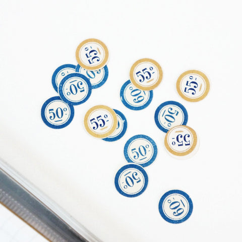Vintage French Number Dots Sets - misterrobinson