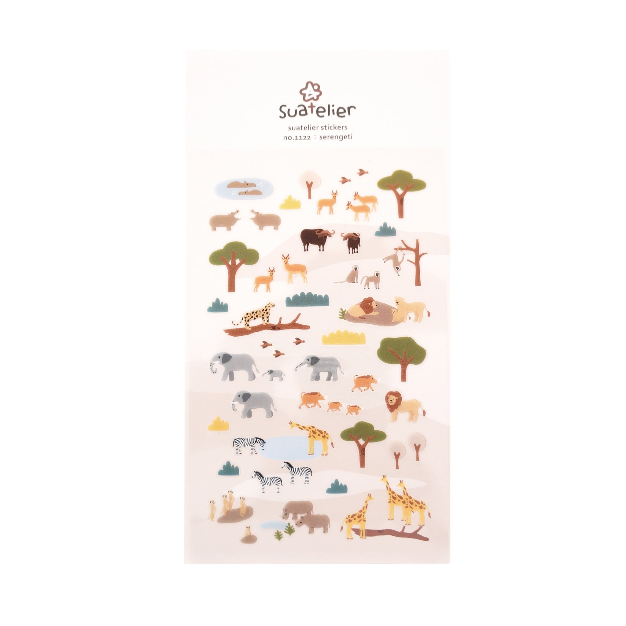 Zoo Day Sticker Sheet - Suatelier Design