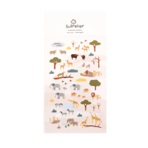 Zoo Day Sticker Sheet - Suatelier Design - misterrobinson