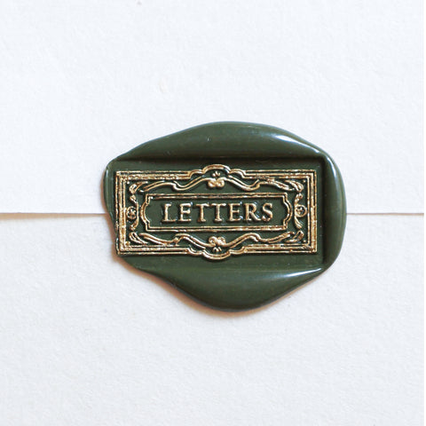 Letters Slot Wax Seal - misterrobinson
