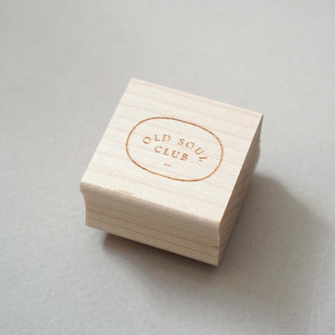 Old Soul Club Rubber Stamp